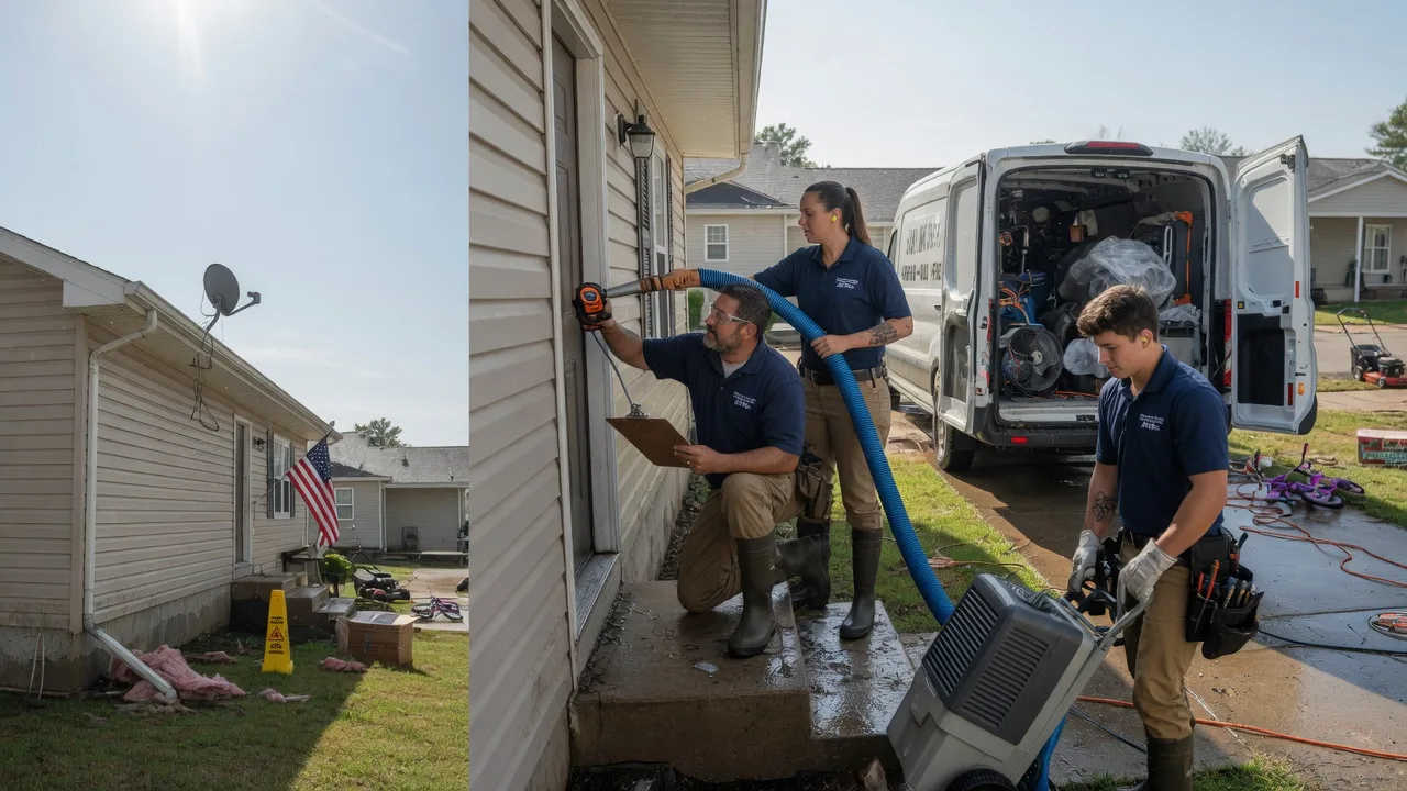 Ceiling Water Damage Restoration in Warren, IL near me