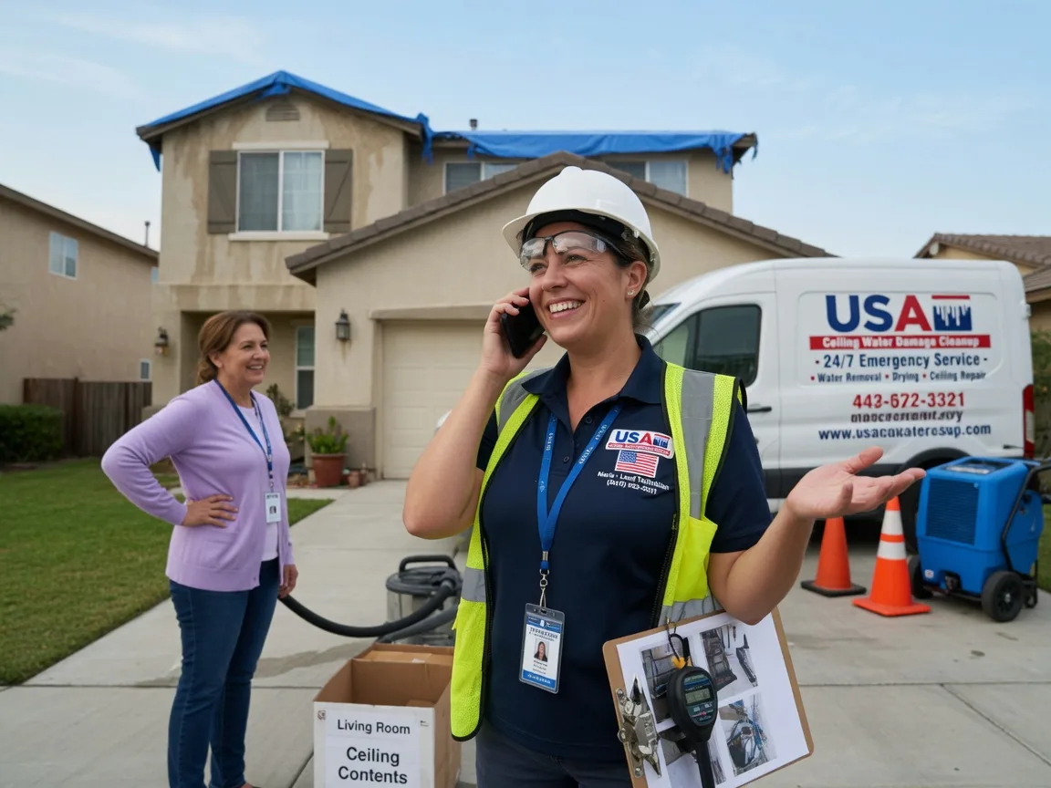Ceiling Water Damage Restoration Warren, IL FAQs